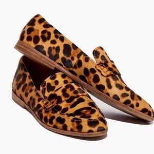 Madewell Alex leopard loafer